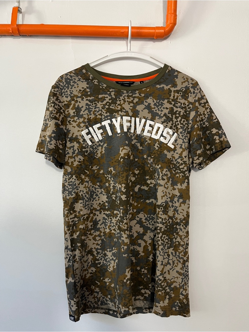 Mens DSL55 camo tee